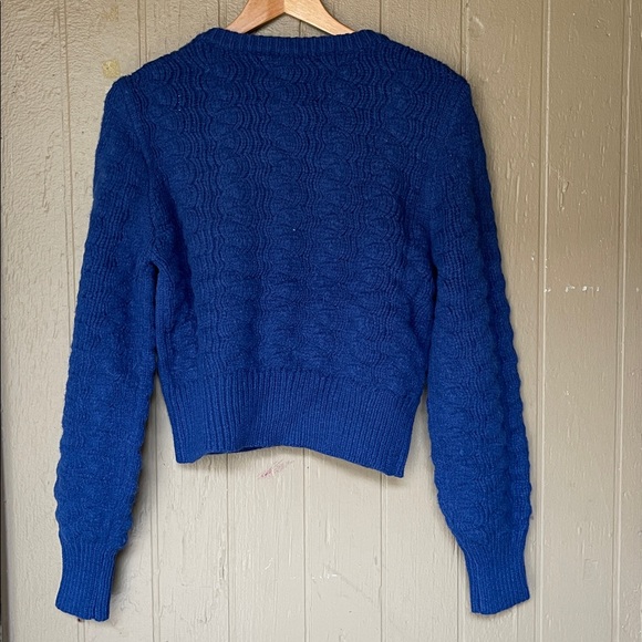 & Merci En Merci The Huxley Sweater cardigan in navy Size M - Picture 3 of 9